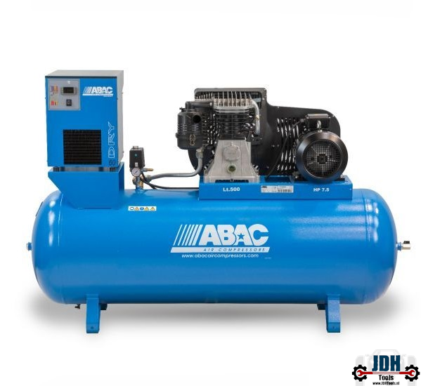 welvaart parlement Overvloed JDH Tools - JDH04044 - ABAC zuigercompressor met luchtdroger B6000/500 FT  7.5 FFO