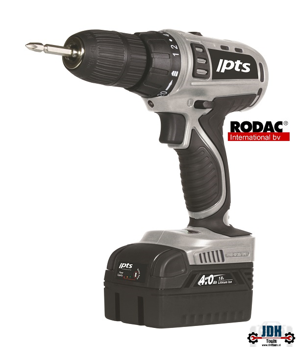 JDH Tools - - Accu Boormachine 18V 13mm 4Ah (koolborstelloos) Rodac RB220KZ2